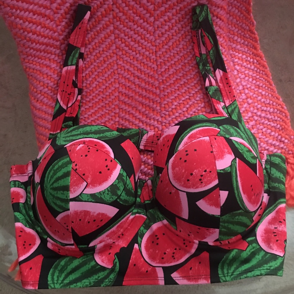 Torrid Watermelon Bathing Suit Top 2X